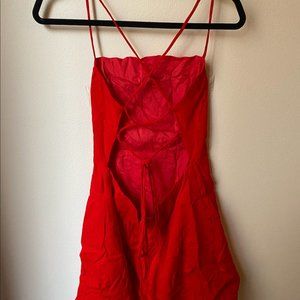 Princess Polly Si Senorita Mini Dress Red